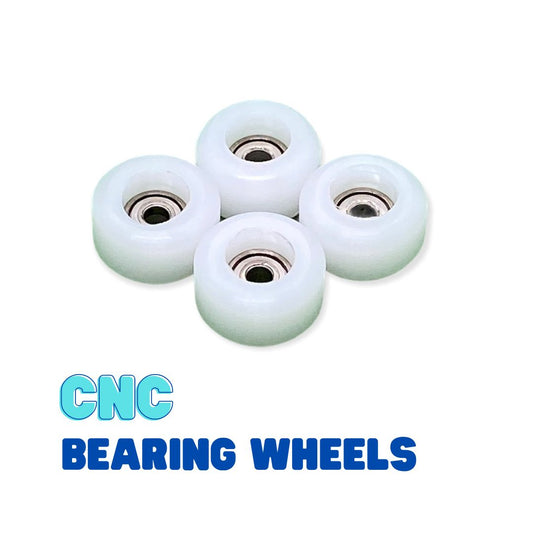 CNC Bearing Wheels - White