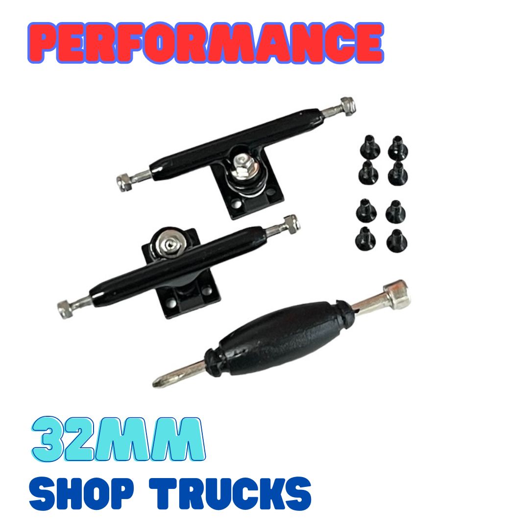 Performance Shop Trucks Black - 32mm