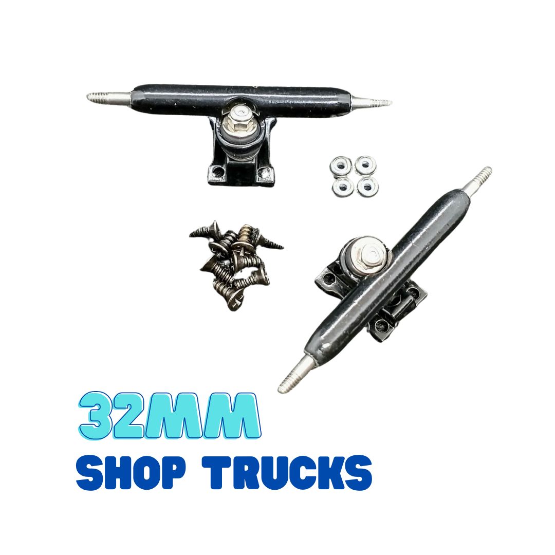 Black Shop Trucks 32mm