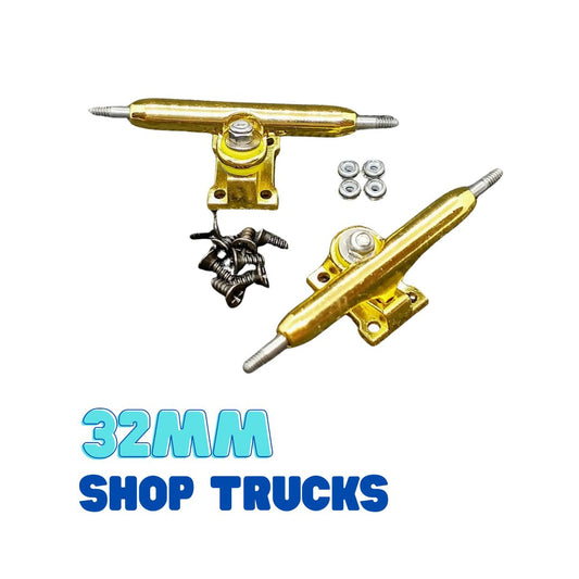 Gold Chrome Shop Trucks 32mm