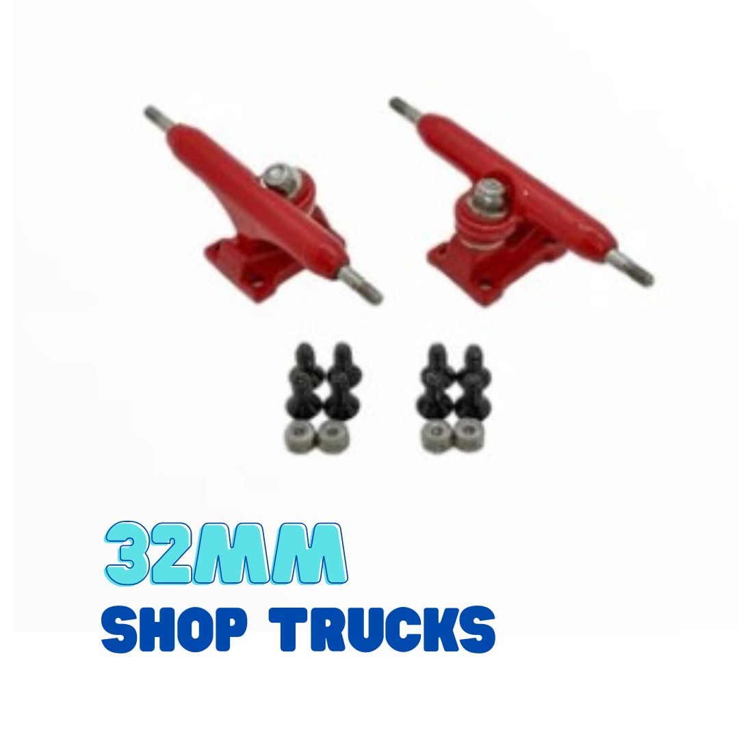 Red Shop Trucks 32mm