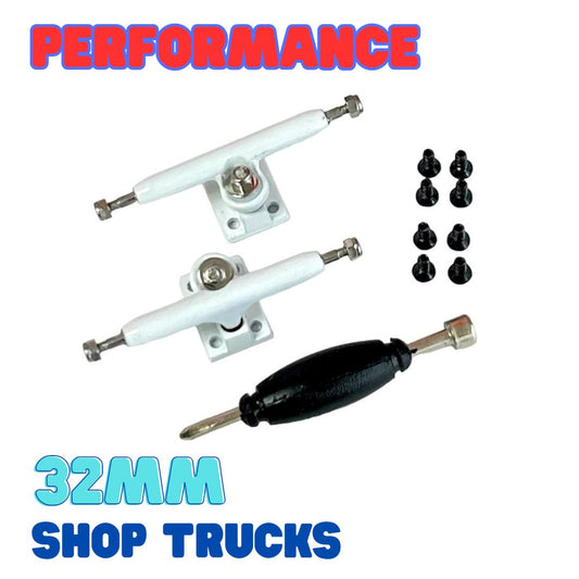 Performance Shop Trucks White - 32mm