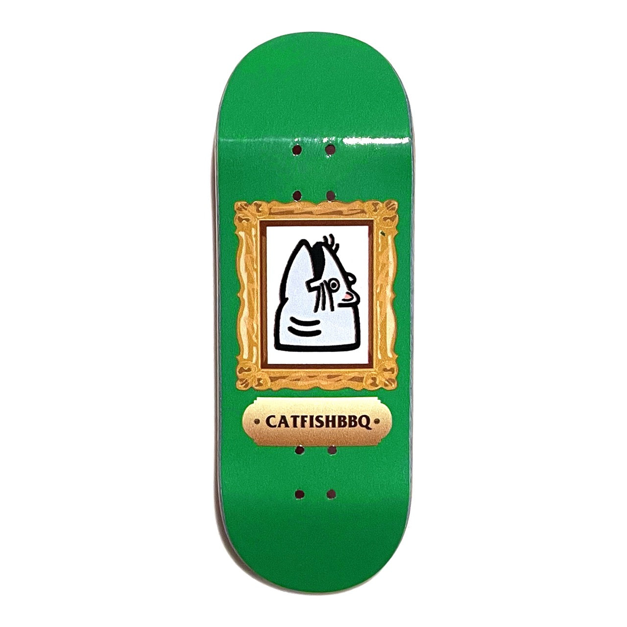 Catfish BBQ - Artshow Green - 33mm Freshwater Deep