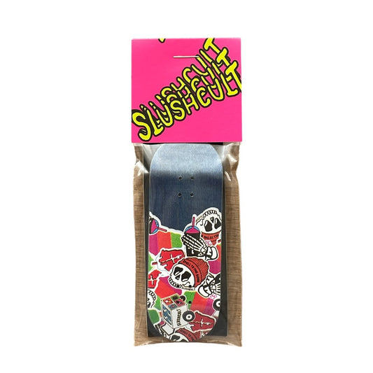 Slushcult Pro "Half Slap" Blue Popsicle 34mm