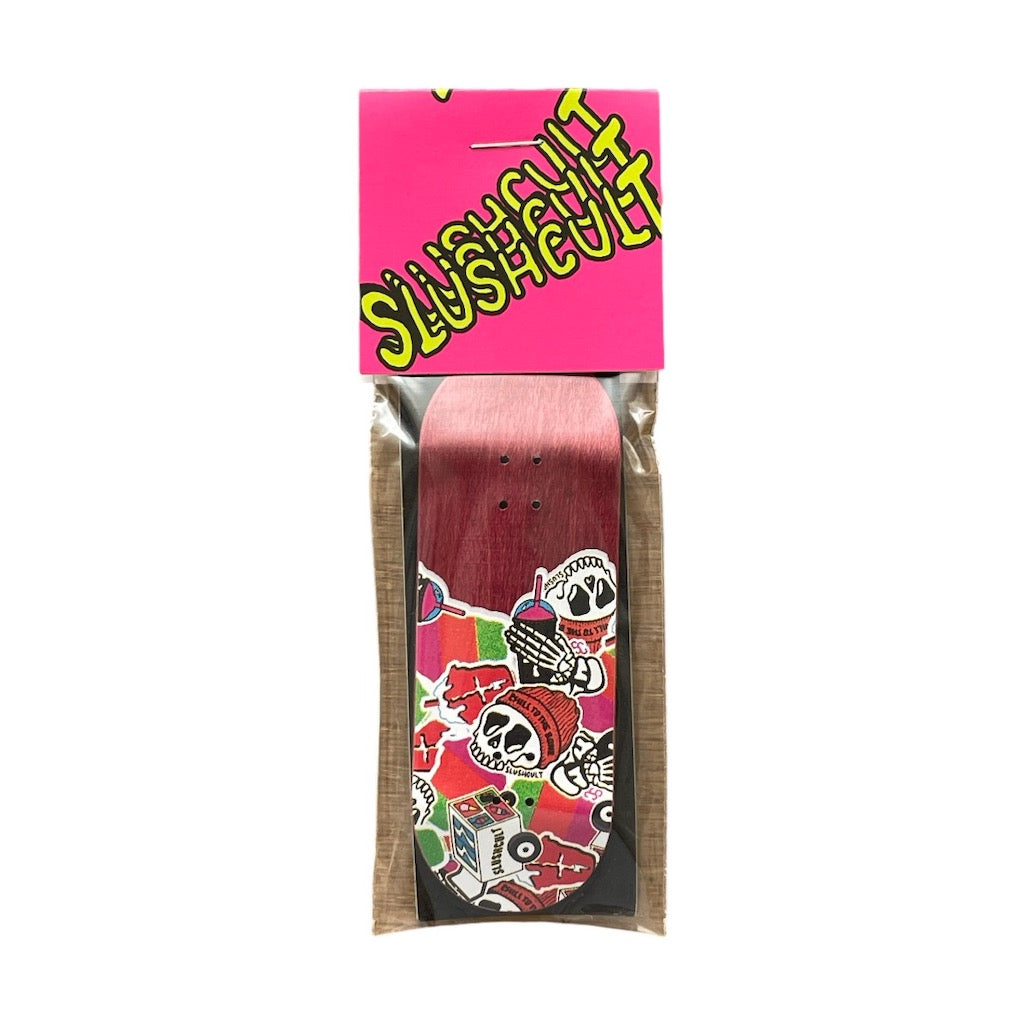 Slushcult Pro "Half Slap" Dark Red Popsicle 34mm