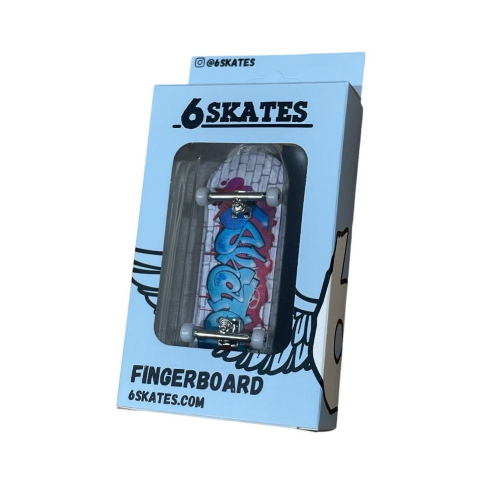 6Skates Graffiti Wall 34mm Shop Complete NEW!