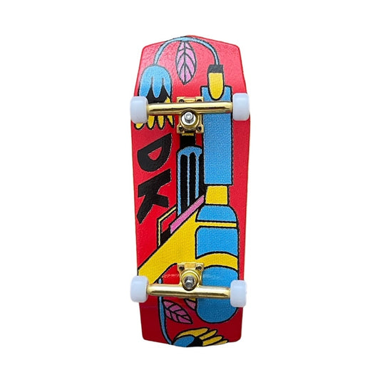 DK Fingerboards Water Gun 35mm Coffin Cruiser Complete