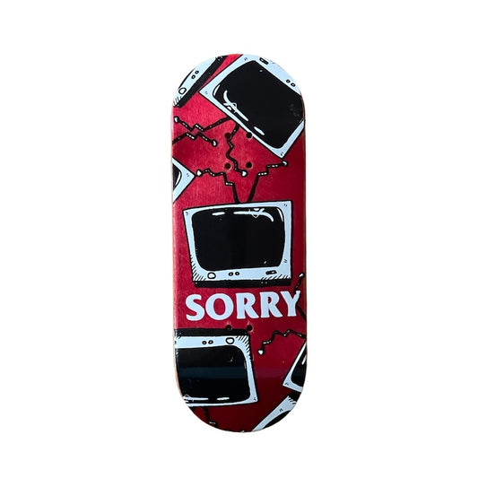 Sorry TV Kills Red - Popsicle SF2 Mold 34mm