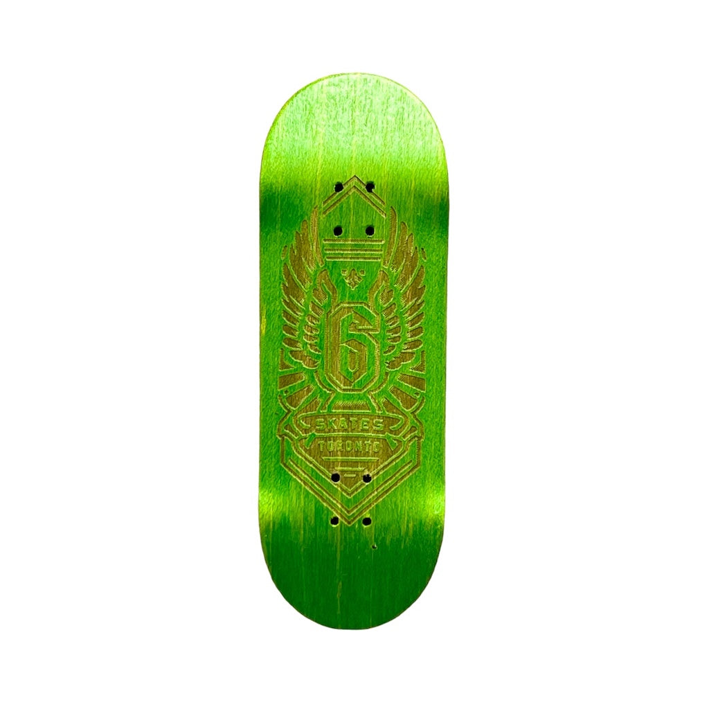 6Skates x Blackriver Engraved Graphic Colab - 33.3 Green Classic