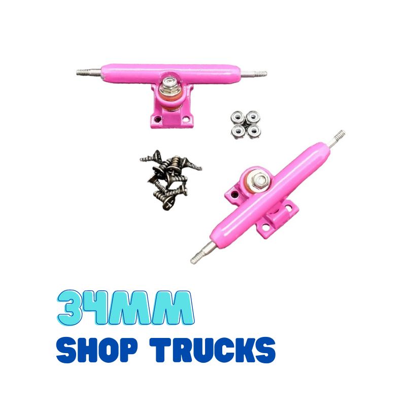Pink Shop Trucks 34mm