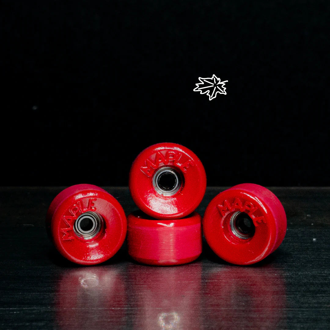 Maple Wheels Bowl – Imperial Red