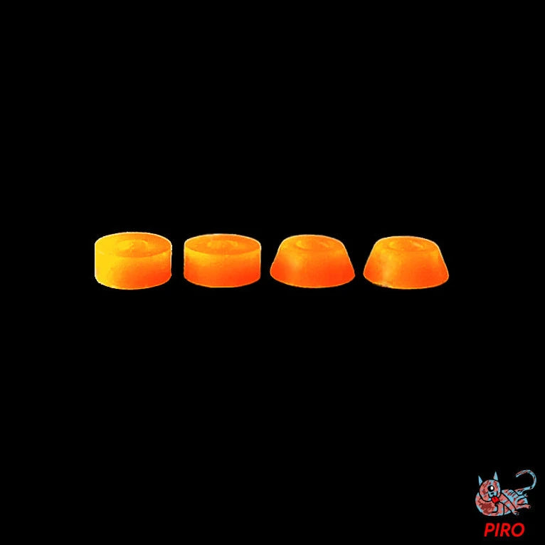 PIRO Tangerine Orange Bushings