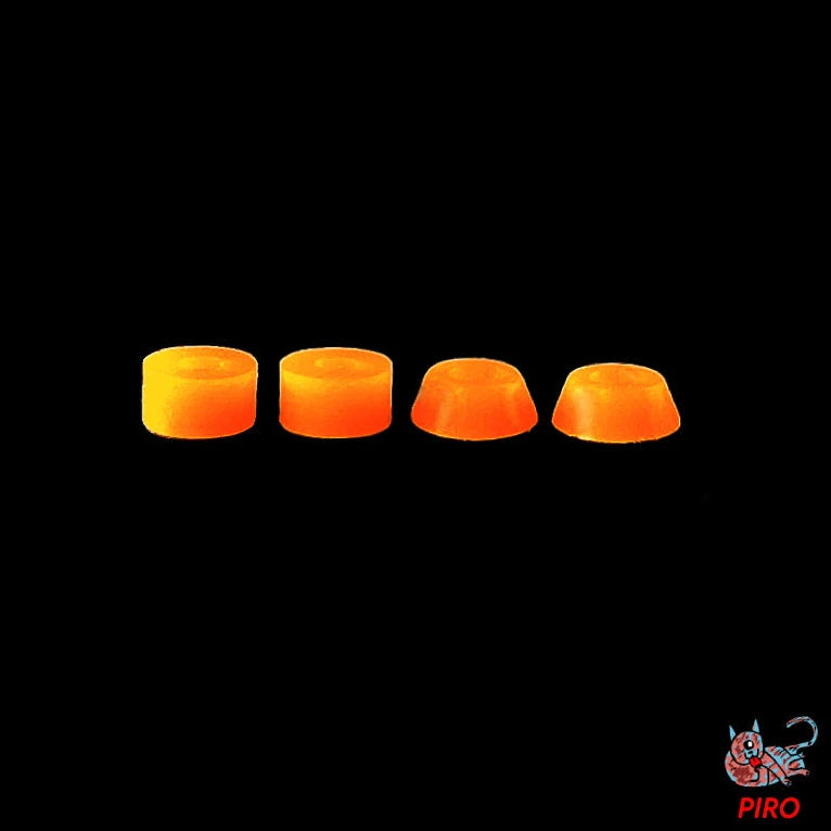 PIRO Tangerine Orange Bushings