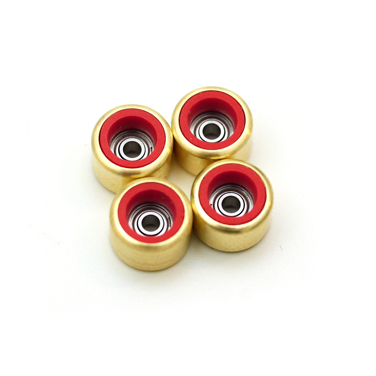 FlatFace Limited Edition Wheels - Red & Gold