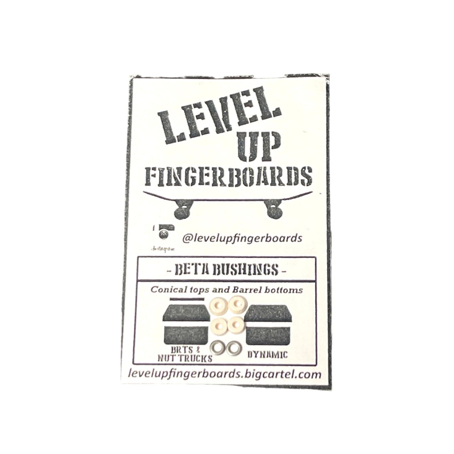 Level Up Beta Bushings in White